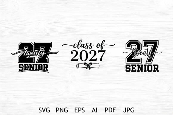 Class of 2027 Graduation Bundle: Graphics and Crafts for Branding