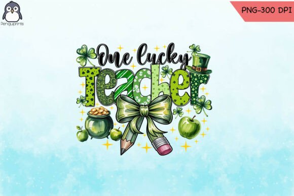 Coquette Patrick s Day Teacher PNG: Graphics & Crafts