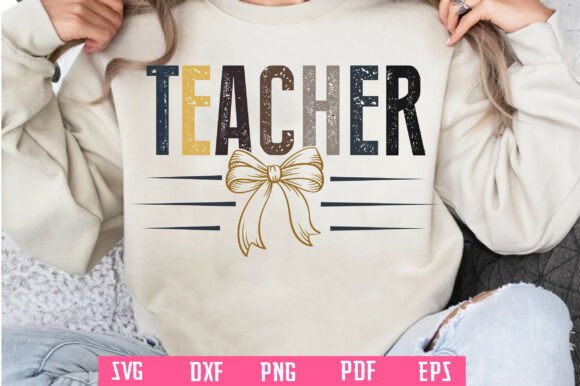 Coquette Teacher PNG: A Versatile Graphic Design Asset for Crafts and Branding