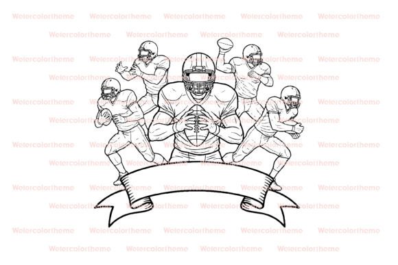 Football Team SVG: Graphics for Crafts and Content