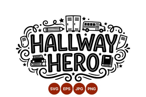 Hallway Hero School Text Vector Review for Real Projects