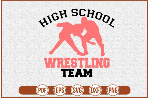 High School Wrestling Team Graphics