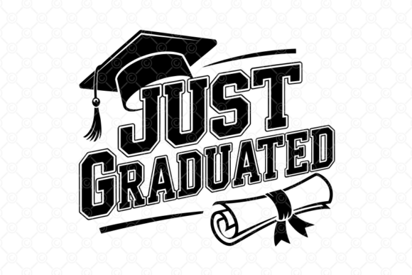 Just Graduated SVG, Graduation SVG, 05