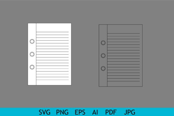 Notebook Paper SVG Review