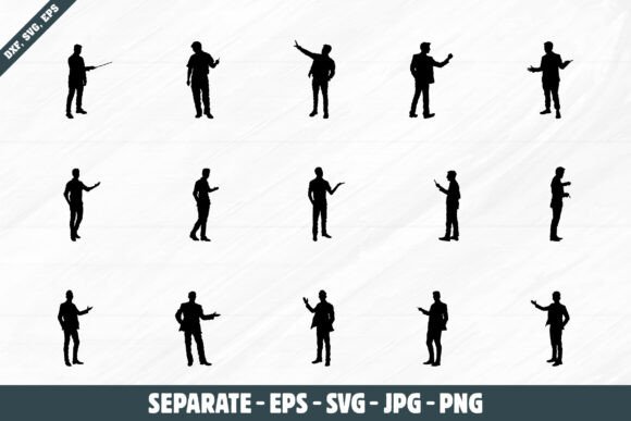 Person Giving Presentation Svg Set: A Designer’s Practical Take